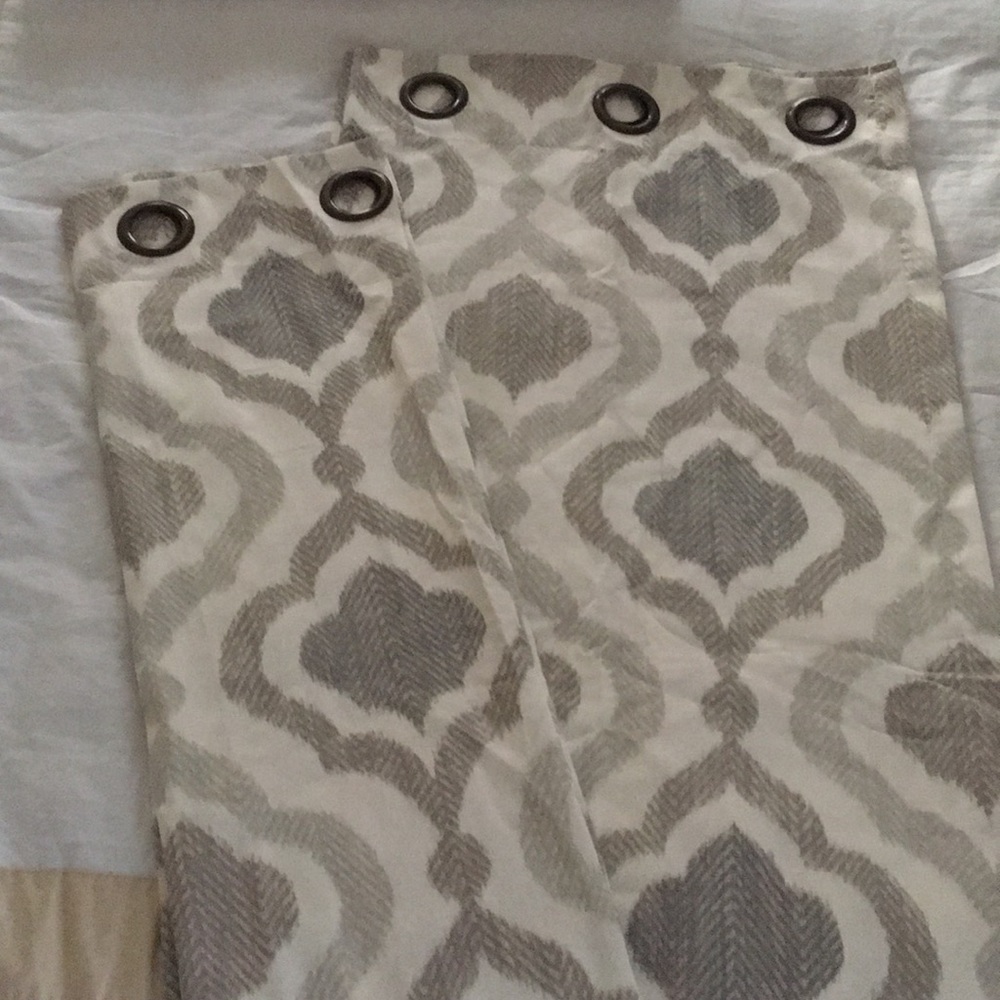 🆕 NWOT 1 PAIR 95” GROMMET TOP CURTAINS